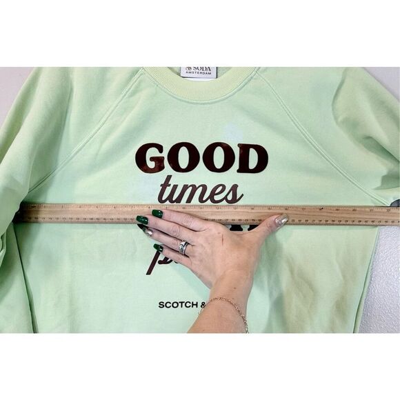 Scotch & Soda Anthropologie “Good Times Great Places” Graphic Sweatshirt Large - Picture 15 of 16